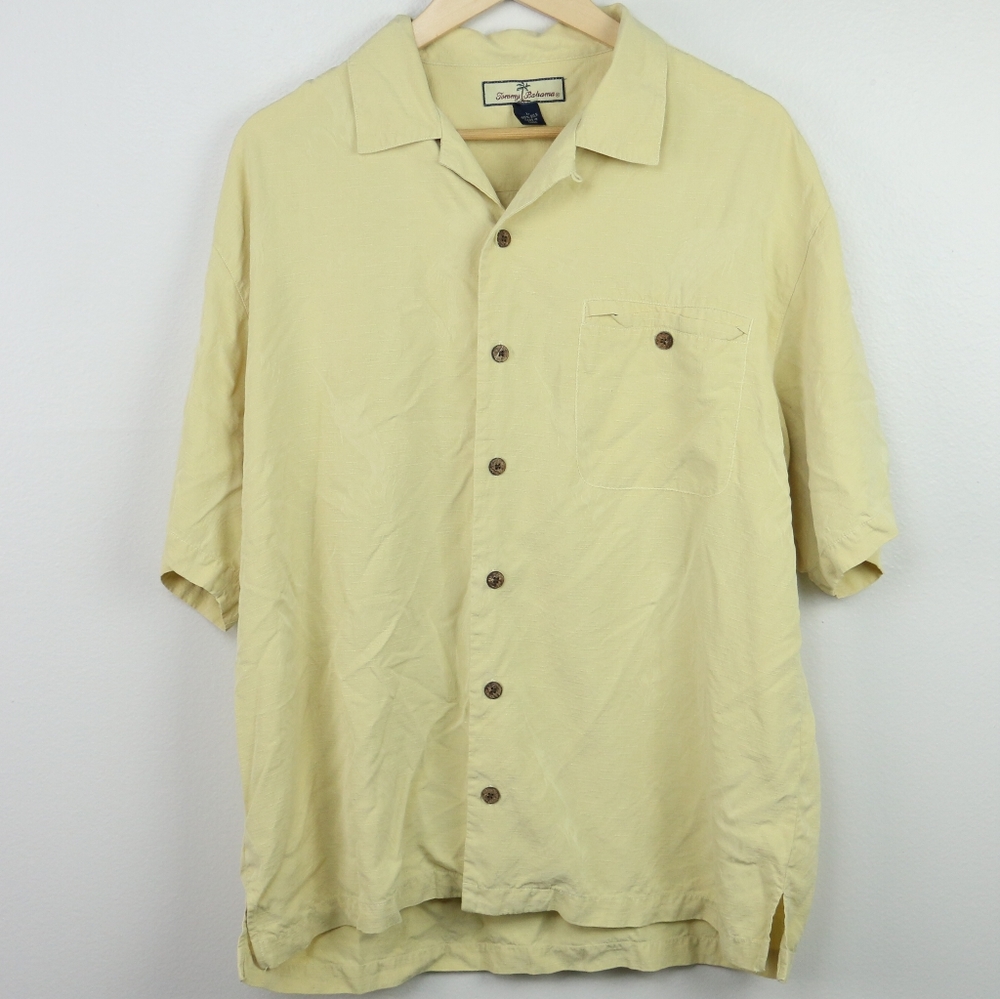 Tommy Bahama Marlin Print Silk Shirt